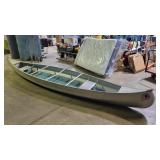 Osagian aluminum canoe
