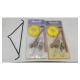 (2) gambler and pulley hosts w spreader bar