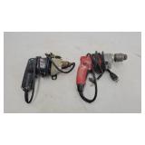 (2) electric drills