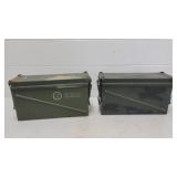 (2) ammo boxes