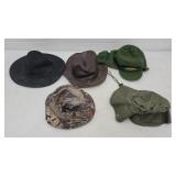(5) hats