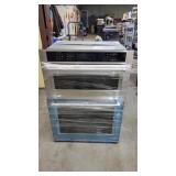 Wall mount microwave and oven combo