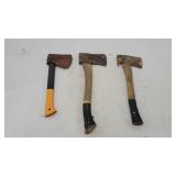 (3) hatchets