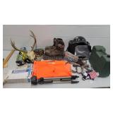 Lot of hunting camping related items