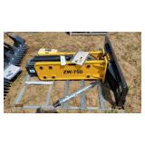 Wolverine quick attach concrete breaker new