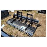 Wolverine quick attach land leveler new