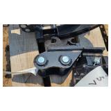 Mini excavator attachment knuckle