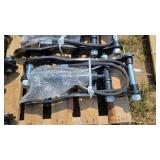 Mini excavator thumb attachment