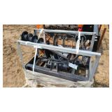 quick attach post auger unused