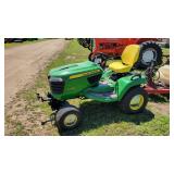 John Deere X370 garden tractor