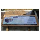 Landhonor 8x10 galvanized shed