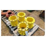 (4) John Deere dual spacers