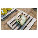 John Deere suitcase weights sell qty x price