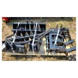 Mini excavator attachment set