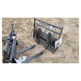 GIYI mini skidsteer sideshift forks