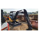 Deere 35G mini excavator