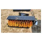 GIYI mini skidsteer sweeper