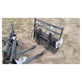 GIYI mini skidsteer sideshift forks