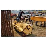 Erskine 840FM 3 pt. shop converted snowblower