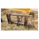 loader mount bale spear