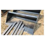 Swict 66" quick attach bucket