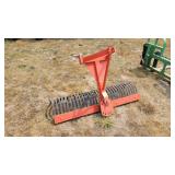 5 ft. 3 pt. landscape rake