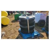 palllet of tire sidewalls