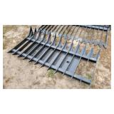 KC quick attach rake