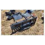 mini skidsteer grapple bucket