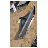 quick attach utility hitch adapter