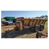 Knight Pro Twin 8024 side discharge manure spreade