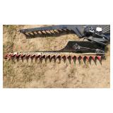 mini excavator sickle attachment