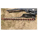 mini excavator sickle attachment