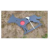 Coyote shooting target