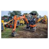 Hitachi 26U mini excavator