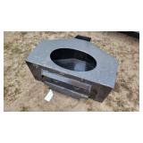 KC mini skidsteer concrete dumper