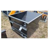 KC 1.5 yard quick attach trash hopper