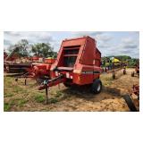 Case International 8450 round baler