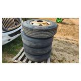 (4) 22.5 on rims