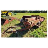 International 47 square baler