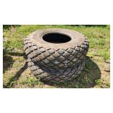 (2) 480/80R26 turf tires