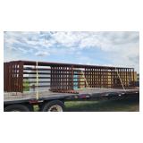 23.5 ft freestanding livestock panel each x quanti