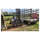 Warner and Swasey all terrain forklift