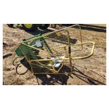 John Deere square bale ejector
