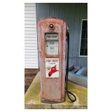 Bennett gas pump branded Fire Chief