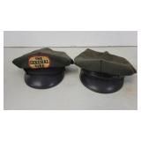 (2) General Tire service technician caps