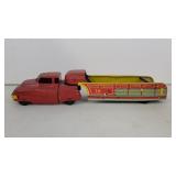 Wyandotte pressed steel hook and ladder truck