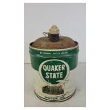 Quaker State 5 gallon oil can