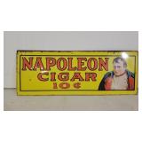 Napoleon Cigars metal sign
