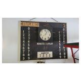 Vintage Wayland scoreboard